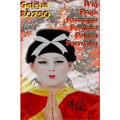 Japanse Geisha pruiken