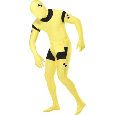 Second skin crashtest dummy geel