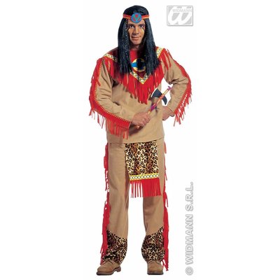 Indiaan "Sitting Bull" kostuums
