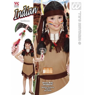Indiaantje met moeder kostuums