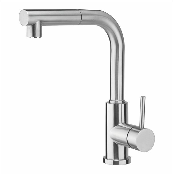 RVS Keukenkraan SK111 uittrekbaar Haakrvs