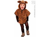Kinderkostuum: Poncho Tijger