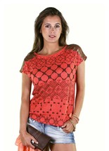Mydress.nl Bronzen Red top