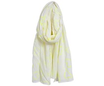 Black Lily accessoires White neon yellow scarf print Black Lily accessoires White neon yellow scarf print