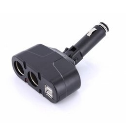 Mobiparts Duo Sigarettenaansteker Lader met Duo USB aansluiting