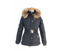 Adrexx Dames bontjas blauwe ceintuur Adrexx Dames bontjas blauwe ceintuur