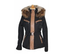 Adrexx Dames bontjas Zwart Adrexx Dames bontjas Zwart