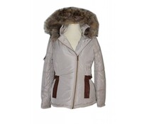 Adrexx Dames bontjas Beige Adrexx Dames bontjas Beige