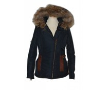 Adrexx Dames bontjas Donker Blauw Adrexx Dames bontjas Donker Blauw