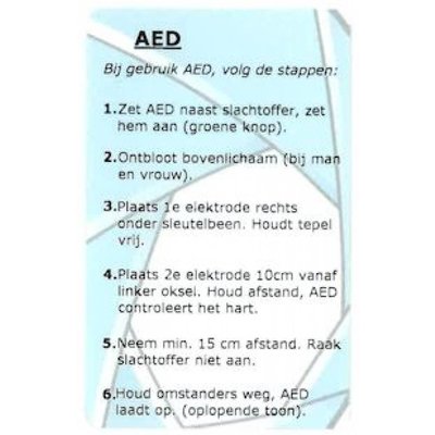AED checkpas