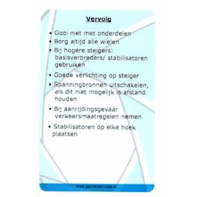 Rolsteiger opbouwen