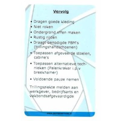 Trilling maatregelen