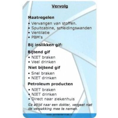 Vergiftiging