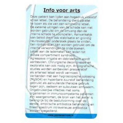 Vloeistof verwondingen