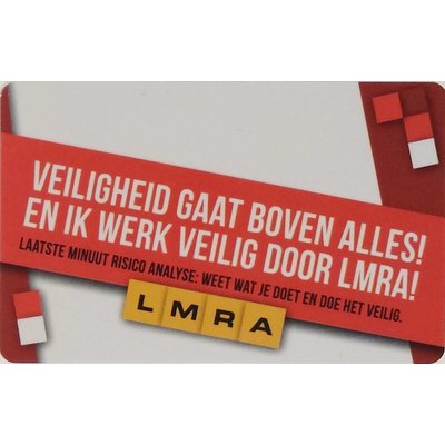 LMRA - pasjes (set van 10 stuks)
