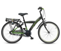 Loekie kinderfietsen Loekie Booster 22" jongensfiets 3-speed Groen 6+ Loekie kinderfietsen Loekie Booster 22" jongensfiets 3-speed Groen 6+