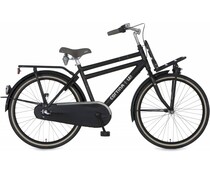 Cortina Cortina U4 Transport jongensfiets 26" 3-speed Black Matt 10+ Cortina Cortina U4 Transport jongensfiets 26" 3-speed Black Matt 10+