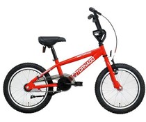 Tornado Bugatti BMX Tornado BMX 16" met terugtraprem Rood 4+ Tornado Bugatti BMX Tornado BMX 16" met terugtraprem Rood 4+