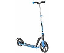 Hudora Hudora Tecaro Low Rider vouwstep 230mm. zwart met blauw 7+ Hudora Hudora Tecaro Low Rider vouwstep 230mm. zwart met blauw 7+