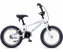 Tornado Bugatti BMX Tornado BMX 16" met terugtraprem Wit 4+ Tornado Bugatti BMX Tornado BMX 16" met terugtraprem Wit 4+