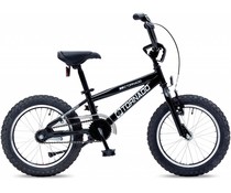 Tornado Bugatti BMX Tornado BMX 16" met terugtraprem Zwart 4+ Tornado Bugatti BMX Tornado BMX 16" met terugtraprem Zwart 4+