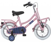 Alpina kinderfietsen Alpina Cargo meisjesfiets met voordrager 12" Light Pink Matt 3+ Alpina kinderfietsen Alpina Cargo meisjesfiets met voordrager 12" Light Pink Matt 3+