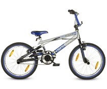 Sparta Sparta Freestyle BMX jongensfiets 20" Zilver grijs 6+ Sparta Sparta Freestyle BMX jongensfiets 20" Zilver grijs 6+