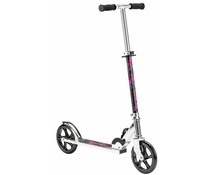 Hudora Hudora Tecaro Speed 8 vouwstep zilver-pink 7+ Hudora Hudora Tecaro Speed 8 vouwstep zilver-pink 7+