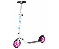 Hudora Hudora Tecaro CLVR 205 vouwstep wit-blauw-pink 8+ Hudora Hudora Tecaro CLVR 205 vouwstep wit-blauw-pink 8+