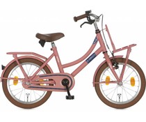 Alpina kinderfietsen Alpina Cargo meisjesfiets met voordrager 18" Soft Pink Matt 5+ Alpina kinderfietsen Alpina Cargo meisjesfiets met voordrager 18" Soft Pink Matt 5+