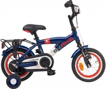 Loekie kinderfietsen Loekie Snake jongensfiets 12" Blue 3+ Loekie kinderfietsen Loekie Snake jongensfiets 12" Blue 3+
