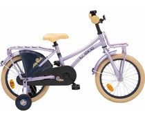 Loekie kinderfietsen Loekie Country Tour 16" meisjesfiets Purple Matte 4+ Loekie kinderfietsen Loekie Country Tour 16" meisjesfiets Purple Matte 4+