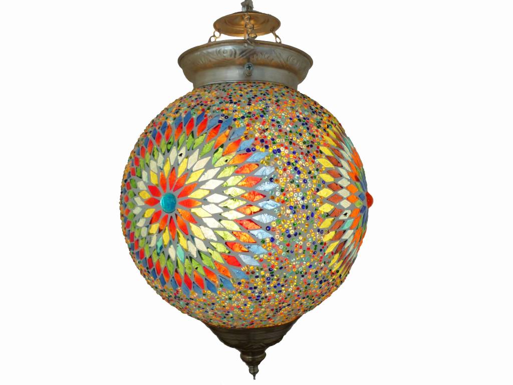 Oosterse hanglamp mozaïek