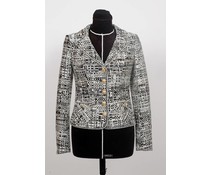 Zwart – wit tweed jasje Zwart – wit tweed jasje