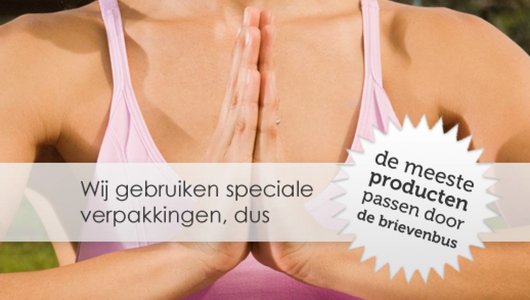 Veel producten passen door de brievenbus