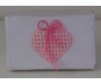 Ringdoosje met roze hartje Ringdoosje met roze hartje