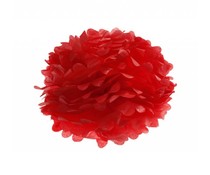 Pom pom large rood Pom pom large rood