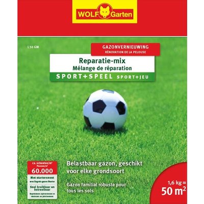 Wolf Garten Reparatie-mix Sport + Speel 1.6 kg - 50m2