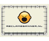 Mesh banner met frame Mesh banner met frame