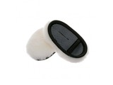 DUTCHPRO White Soft Wool Lambskin Finger Wash Mitt