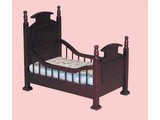 Euromini's Kinderbed, mahonie