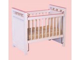 Euromini's Kinderbed, wit/roze