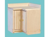 Euromini's Hoekkast, blankhout