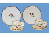 Euromini's Kop, schotel en bord, 2 sets