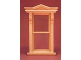 Euromini's Victoriaans schuifraam (werkend) EM5002 (WD) - € 4,75 Buitenmaat: 9,7(b) x 15,3(h)cm. Wandopening: 6,4(b) x 12,7(h)cm.