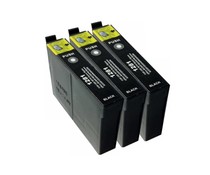 Huismerk Epson T1281 inktcartidges zwart 3 stuks (XL) Huismerk Epson T1281 inktcartidges zwart 3 stuks (XL)