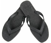 Sarraizienne teenslipper zwart/zwart *nieuw*