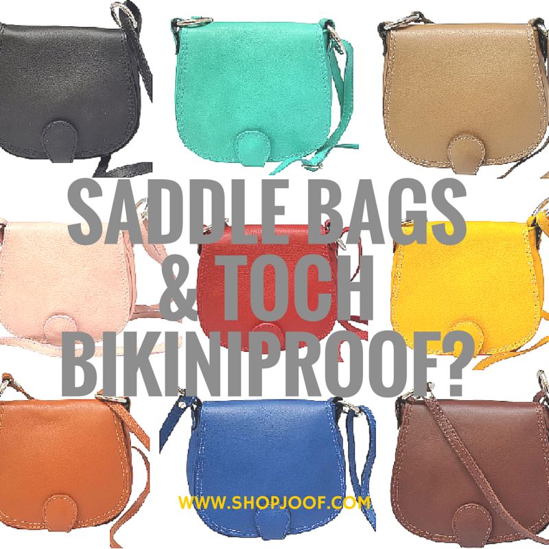 Saddle bags en toch bikiniproof? Het kan!
