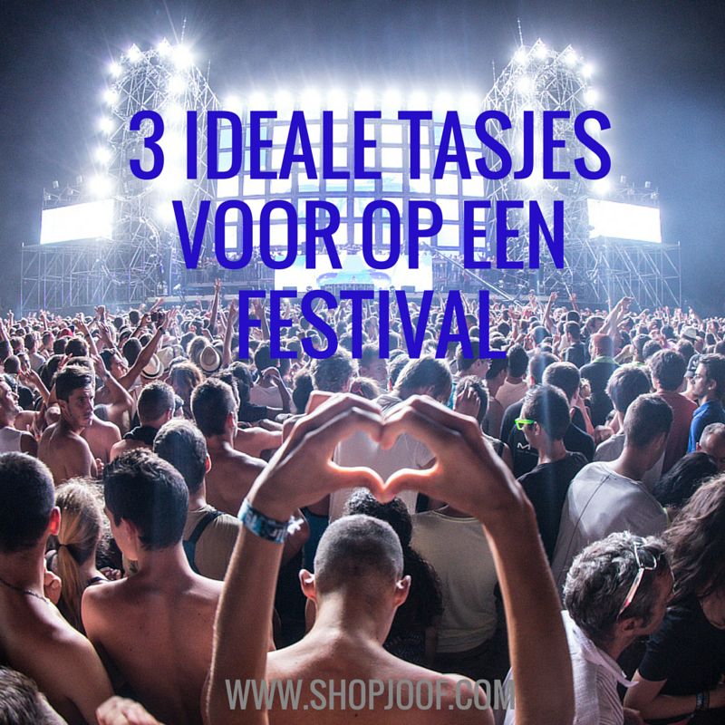 3 ideale leren tasjes voor een festivalbezoek.