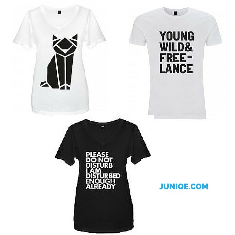 Webshoptip: geweldig leuke t shirts van Juniqe.com